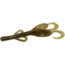 Zoom Baby Brush Hog Creature Bait, 12 Pack, 4in, Green Pumpkin Gold, 042303X