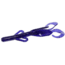 Zoom Baby Brush Hog Creature Bait, 12 Pack, 4in, Junebug Pepper Red, 042337X