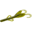 Zoom Baby Brush Hog Creature Bait, 12 Pack, 4in, Mardi Gras, 042259X