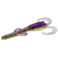 Zoom Baby Brush Hog Creature Bait, 12 Pack, 4in, Sour Grape, 042089X