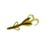 Zoom Baby Brush Hog Creature Bait, 12 Pack, 4in, Summer Craw, 042301X