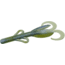 Zoom Baby Brush Hog Creature Bait, 12 Pack, 4in, Watermelon Moondust, 042363X
