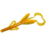 Zoom Baby Brush Hog Creature Bait, 12 Pack, 4in, Watermelon Spice, 042252X