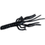 Zoom Big Critter Craw, 10 Pack, 5in, Black/Blue, 039072X