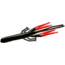 Zoom Big Critter Craw, 10 Pack, 5in, Black Red Glit/Red, 039129X