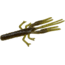 Zoom Big Critter Craw, 10 Pack, 5in, Green Pumpkin Blue, 039239X