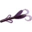 Zoom Brush Hog Creature Bait, 8 Pack, 6in, Purple Pumpkin, 022432X