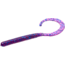 Zoom Curly Tail Finesse Worm, 20 Pack, 4in, Electric Blue, 10003