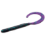 Zoom Curly Tail Finesse Worm, 20 Pack, 4in, Junebug, 10005