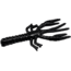 Zoom Lil Critter Craw, 12 Pack, 3in, Black, 014038X