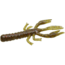 Zoom Lil Critter Craw, 12 Pack, 3in, Green Pumpkin Red, 014202X