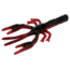 Zoom Lil Critter Craw, 12 Pack, 3in, Red Shad, 014029X