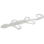 Zoom Lizard, 9 Pack, 6in, White Pearl, 002045X