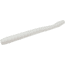 Zoom Magnum Finesse Worm, 10 Pack, 5in, White, 114040X