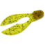 Zoom Super Chunk Jig Trailer, 5 Pack, 3.5in, Chartreuse Pumpkin, 037012X