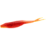 Zoom Super Fluke Jr Baitfish Imitator, 10 Pack, 4in, Hot Zamales, 056429X