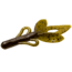 Zoom Super Hog Creature Bait, 10 Pack, 4in, Green Pumpkin Red, 085202X