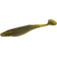 Zoom Swimmin Super Fluke Jr Baitfish Imitator, 10 Pack, 4in, Green Pumpkin, 117025X