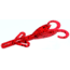 Zoom Tiny Brush Hog Mini Creature Bait, 15 Pack, 3in, Cherry Seed, 055018X