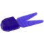Zoom Tiny Chunk Jig Trailer, 5 Pack, 2in, Flippin Purple, 029101X
