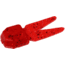 Zoom Tiny Chunk Jig Trailer, 5 Pack, 2in, Ruby Red, 029134X