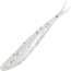 Zoom Tiny Fluke Baitfish Imitator, 20 Pack, 3in, Glimmer Blue, 081043X