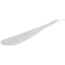 Zoom Tiny Fluke Baitfish Imitator, 20 Pack, 3in, White Ice, 081185X