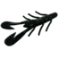 Zoom U-V Speed Craw, 12 Pack, 3.5in, Black, 080038X