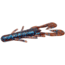 Zoom U-V Speed Craw, 12 Pack, 3.5in, Moccasin Blue, 080007X
