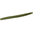 Zoom Zlinky Trick Worm, 10 Pack, 5in, Green Pumpkin Green, 138184
