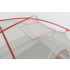 Big Agnes mtnGLO Tent Gear Lofts, White, AGLMGS20