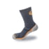 Fish Monkey Boot Cut Back Country Series Socks, Black, XL, SM300-BLK-XL