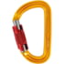 Petzl Sm'D Carabiner, Yellow, Twist-Lock, M39A RL