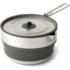 Sea to Summit Detour Stainless Steel Collapsible Pouring Pot, Beluga Black, A1211