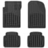 WeatherTech Front and Rear Trim-to-fit HD mat set, Black, 11AVMSBHD