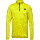 GOREWEAR Everyday Thermo 1/4-Zip Mens in Neon Yellow Medium Regular fit DB5CABD8, 100939-0800-L