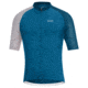 GOREWEAR Mens C5 Cycling Jersey in Sphere Blue/White Small Form fit 8C42029A, 100164-AZ01-M