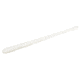 13 Fishing BFF Blunt Force Finesse, Straight Tail Worm 6.5in, 10/Pack, Whitey Tighties, BFF6.5-18