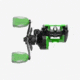 Rapala Modus RP2 HM Baitcast Combo, 7.3:1 Gear Ratio, Right Hand Retrieve, Radioactive Pickle, 7ft3in, RPCMOD73MH-RH