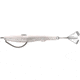 Rapala Motor Boat Swimbait Wide Gap Fishing Hook w/ Hard Rear Prop, 3/8oz, 4in, 1 Piece, Smoke and Mirrors, MBT4-6