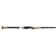 Rapala Omen Black Spinning Rod, 6ft 7in, Medium Light, Extra Fast, 1 Piece, OB3S67ML