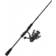 13 Fishing VOID Spin Rod and Reel Combo, 71ft, Medium, 2 Pieces, Black, VOIDSC71M-2.5