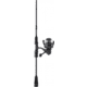 13 Fishing VOID Spin Rod and Reel Combo, 71ft, Medium, 2 Pieces, Black, VOIDSC71M-2.5