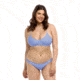 Body Glove Smoothies Ruth Fixed Triangle Swim Top - Periwinkle 7172ABAC, M, Periwinkle, 39-506226-Periwinkle-M