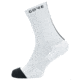 GOREWEAR M Thermo Mid Socks in White/Black 8-9.5 Moisture Wicking 5C7F09E7, 100230-0199-L