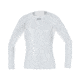 GOREWEAR Mens M WINDSTOPPERR Base Layer Long Sleeve Shirt in Light Grey/White XS Slim fit 64DE183F, 100323-9201-S