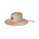 Body Glove Straw Lifeguard Hat with Bungee Cord - Natural/Pink 966F2938, One Size, Natural/Pink, B002-650BG-TJX-NAT-ONE/SIZE