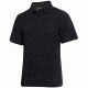24 7 Series 4328002 Mens Short Sleeve Polo Shirt Black