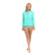 Body Glove Mandie Hoodie Rashguard - Sea Mist 7B39F298, L, Sea Mist, 39-506597-Sea-Mist-L