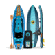 Aquapac Porter 96 Inflatable Paddle Board - Blue/Navy 2398BBBE, 9 ft 6 in, Blue/Navy, IKAYPORT21U-410-9/FT/6/IN